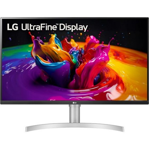 LG 32UN650-W 모니터 32인치 UHD(3840 x 2160) IPS 초고화질 디스플레이 HDR10 호환성 DCI-P3 95% 색재현율 AMD FreeSync 경계가 거의