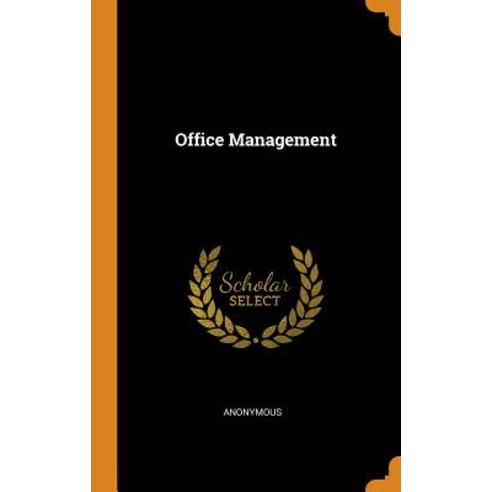 (영문도서) Office Management Hardcover, Franklin Classics, English, 9780342119660