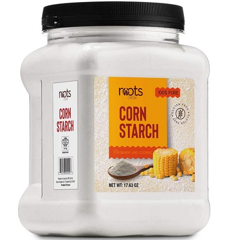 Roots Circle Corn Starch 루츠 서클 콘 옥수수 녹말 17.63oz(500g), 1개