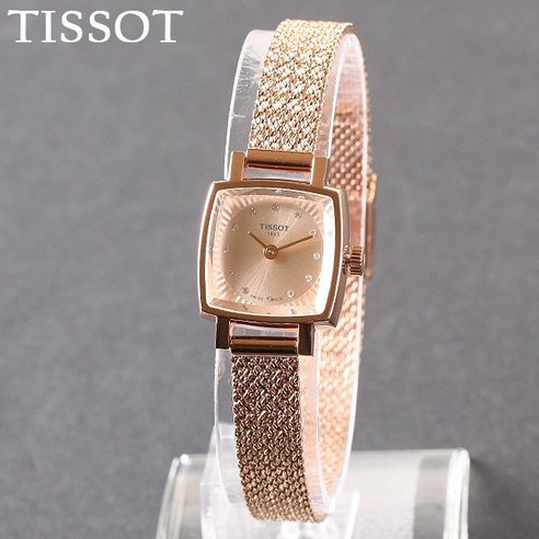 TISSOT 러블리 스퀘어 다이아몬드 T058.109.33.456.00