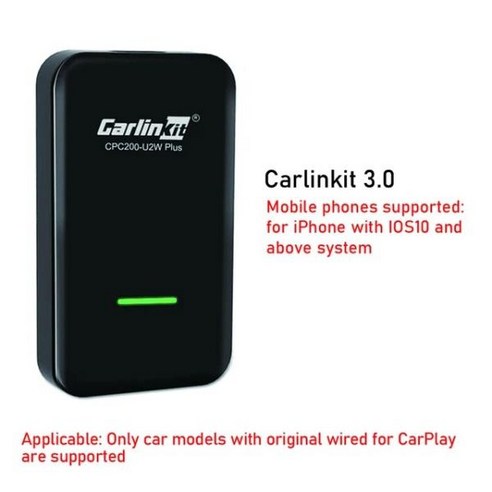 카링킷5.0 CarlinKit 5.0 4.0 3.0 2air 무선 카플레이 어댑터 애플 안드로이드 오토 동글 OEM 차량용 유선 온라인 업데이트, 4.Carlinkit 3.0, [04] Carlinkit 3.0