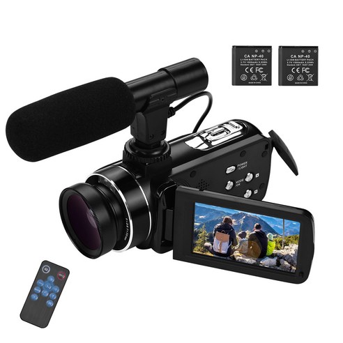 Andoer 4K 디지털 캠코더와 함께 고품질의 비디오 촬영을 즐기세요.