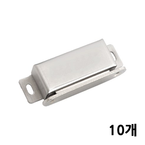 스텐 사각 빠찌링 실버 중, 10개