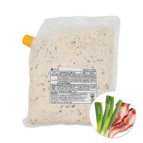 풍미 가득한 미식 경험, 파파스푸드 대파베이컨 크림치즈로 완성하는 특별한 브런치 쪽파크림치즈