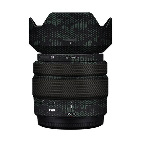 Fuji GF80 1.7 렌즈 비닐 데칼 스킨 랩 커버 Fujifilm Fujinion GF 80mm F1.7 R WR 렌즈 프리미엄 코트 랩 스티커 필름, Mamba Green