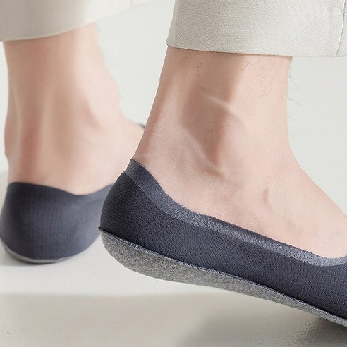 안락함과 스타일의 조화로운 남성용 안벗겨지는 리얼 페이크삭스