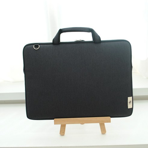 NO.4E 노트북 파우치 맥북 LG그램 삼성 갤럭시북 15인치 16인치 17인치-차콜, 39x27x2cm-차콜, 1개