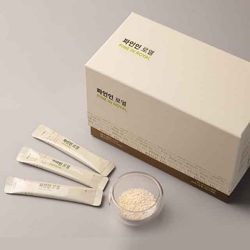 세모 파인인 로열 2g 90포 1곽 효소 파인애플 임산부 소화 건강보조식품, 1개, 180g
