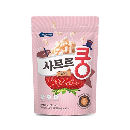 사르르쿵 23g, 딸기, 10개