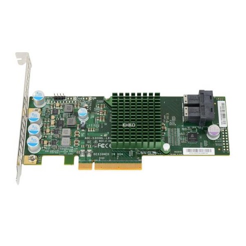 AOC-S3008L-L8i SAS3 12G 8 포트 내장 PCI-e X8 3.0 RAID 컨트롤러 3008 패스 스루 카드 IT SATA/SAS 12G, 01 IR mode_01 CHINA