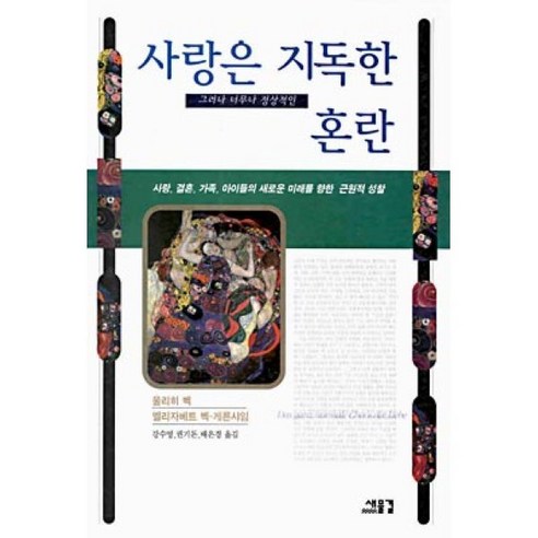 사랑은 지독한 그러나 너무나 정상적인 혼란, 새물결, 울리히 벡.벡-게른스하임 지음, 강수영 외 옮김