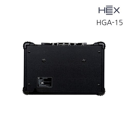당신의 음악적 가능성을 깨우는 든든한 동반자, 헥스 15W 일렉기타 앰프