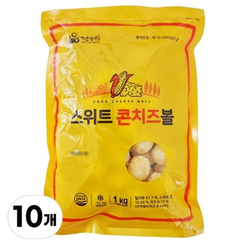 떡안애 스위트 콘치즈볼 1kg