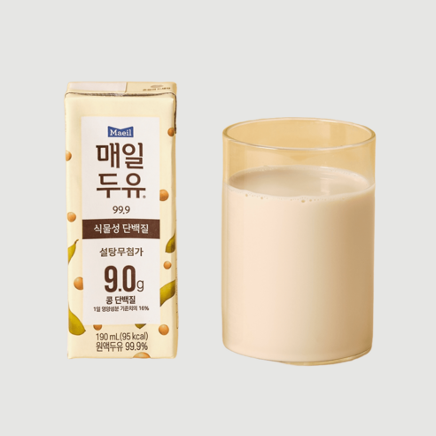 매일두유 든든하고 고소한 99.9 190ml 24팩, 24개