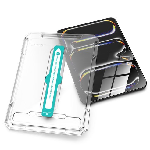 아이패드를 완벽하게 보호하는 3초 부착 강화유리 필름