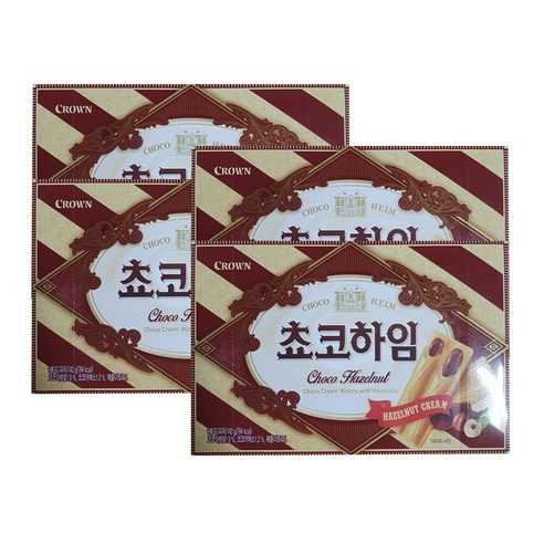 크라운 쵸코하임 142g x 4, 4개