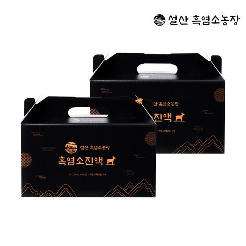 설산 흑염소 농장 흑염소 진액, 60개, 70ml