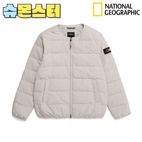 (슈몬스터) 내셔널지오그래픽 헤론 U넥 경량 다운 점퍼