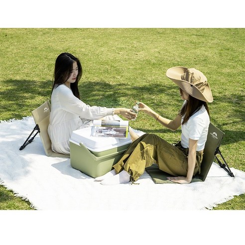 허리 펴고 광합성 제대로! 캠핑 감성 더하는 마법, 코지톡 그라운드 체어