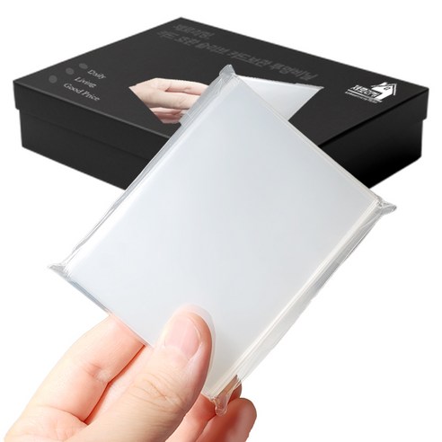 제로리빙 카드 호환 슬리브 카드보관 투명비닐, 200매