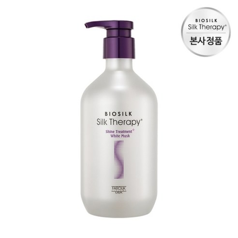 실크테라피 샤인 트리트먼트 플러스 화이트머스크, 500ml, 1개