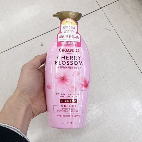 오가닉 체리블라썸 샴푸 500ML, 1개 
헤어