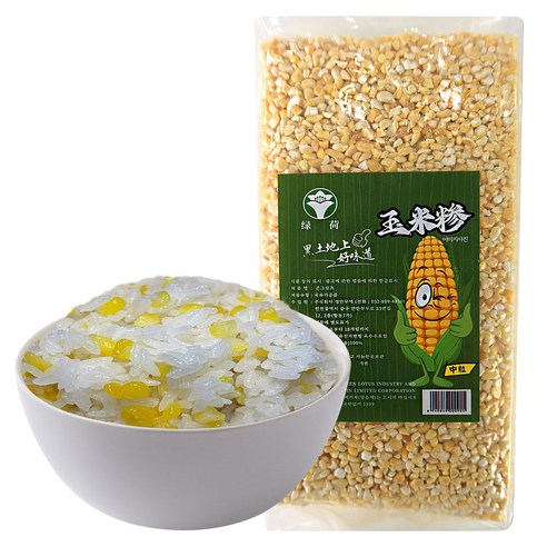 (배터짐) 콘그릿츠 연변 중알 찰옥수수쌀 옥수수쌀