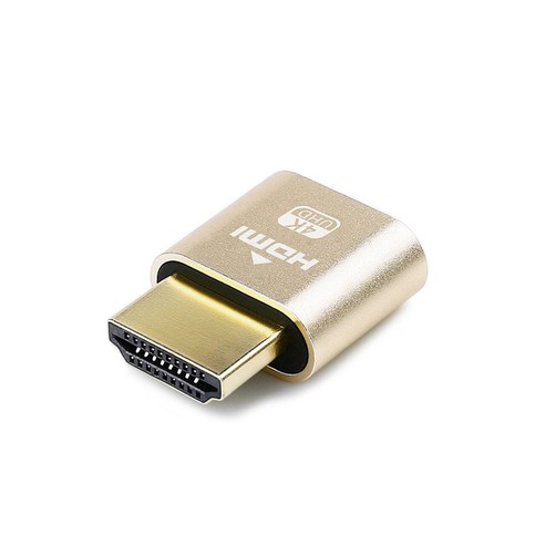 브랜드미 HDMI 더미 플러그 4K 가상 모니터 디스플레이 8개