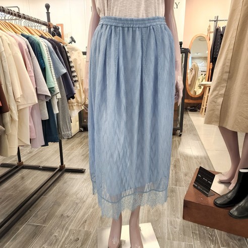BCBG [올앤선드리] 도트 메쉬 SK_ A2M5S221