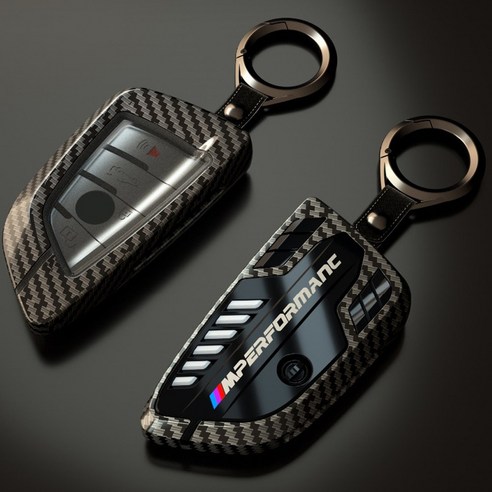 BMW 신형 키 엔진모양 키 케이스, 무광 골드