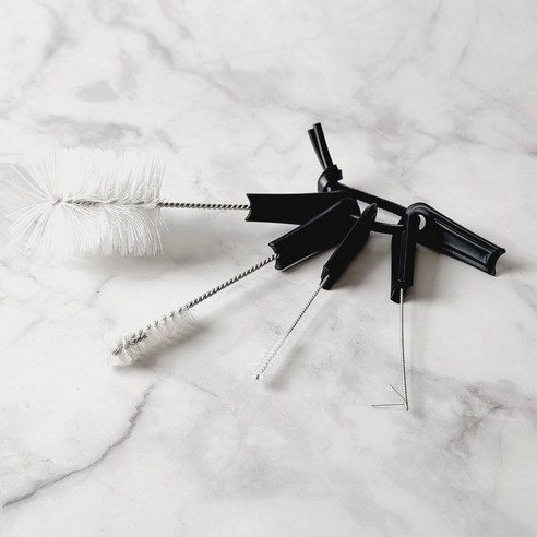 빈플랜트 포터필터 스파웃 청소솔 그룹헤드 청소 커피머신 브러쉬: 필수 카페 아이템으로 커피머신의 청결과 맛을 유지하는 데 도움이 됩니다.