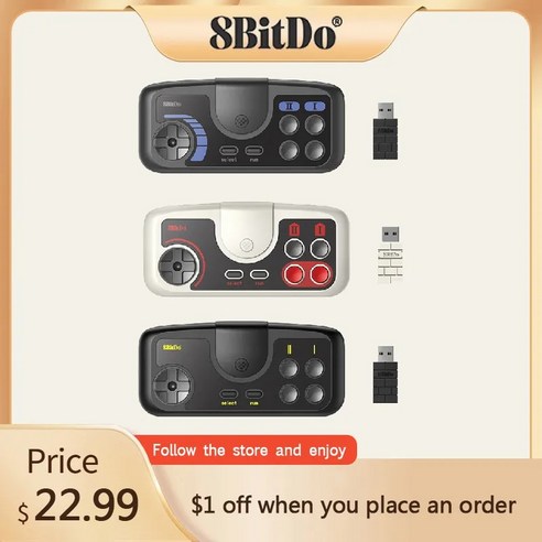 8bitdo얼티메이트ns  팔얼블 8BITDO 얼티메이트 블루투스 클래식 게임패드 컨트롤러 PC 엔진 무선 PCE 코어 24G CoreGrafx 미니 TurboGrafx16 닌텐도, 없음, 2.PCE Edition