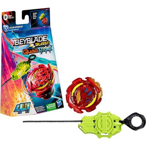 BEYBLADE 해즈브로 베이블레이드 버스트 쿼드스트라이크 스텔라 하이페리온 H8 스피닝