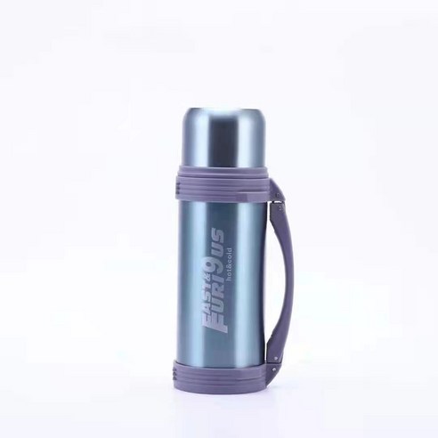 1200ML 대용량 진공 스텐 보온보냉 보온병, 민트