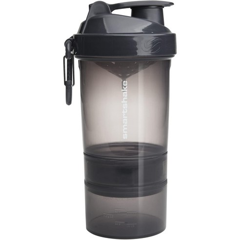 스마트 쉐이크 오리지널2Go 단백질 셰이커 병 600ml, 1개, Space Gray