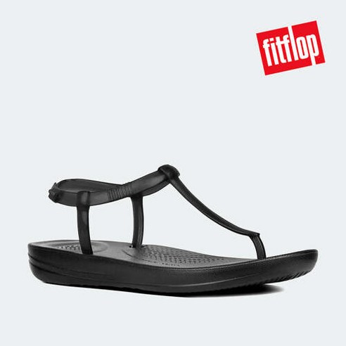 FITFLOP 아이쿠션 스플래쉬 샌들 블랙
