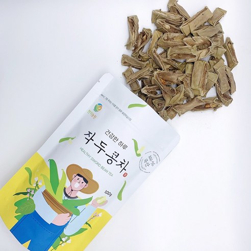 천지농원 무농약 작두콩차, 칼칼한 목에 따뜻한 위로를!