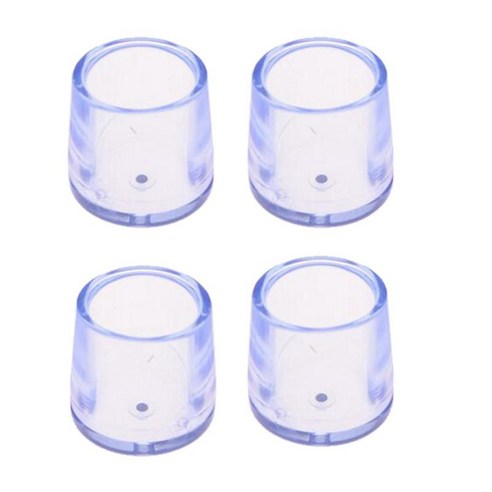 4x 고무 가구 테이블 의자 다리 바닥 피트 캡 커버 프로텍터 12.7-24mm, 18mm (0.7 in) 직경, {"수건소재":"설명"}