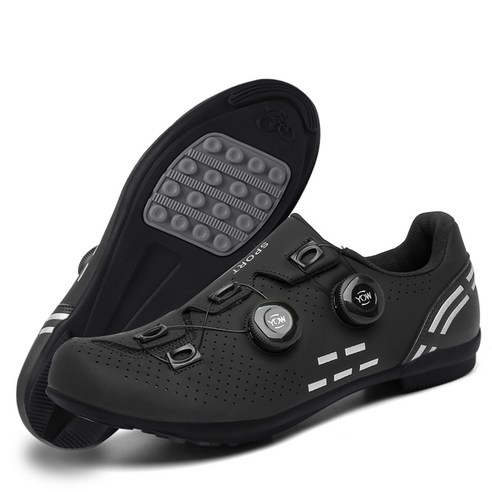 DOULIYA 2022 평페달용 신발 포츠 레져 자전거 자전거 신발 초보자 시작하기 스타터 슈즈, 43(275mm), 검은 색 평페달용 신발