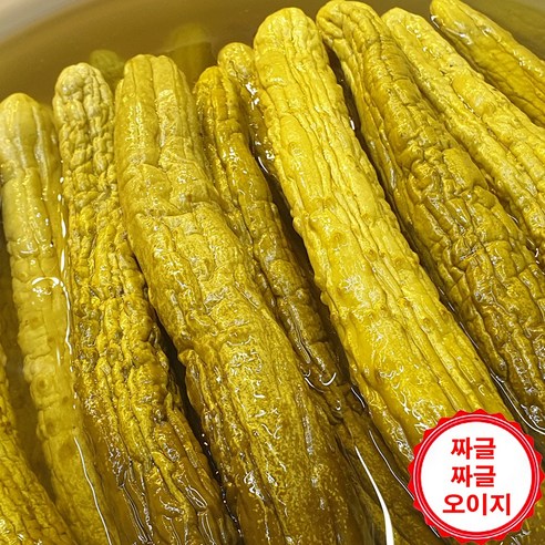 건영푸드 오이지 특상 1kg 짜글짜글 장아찌, 1개