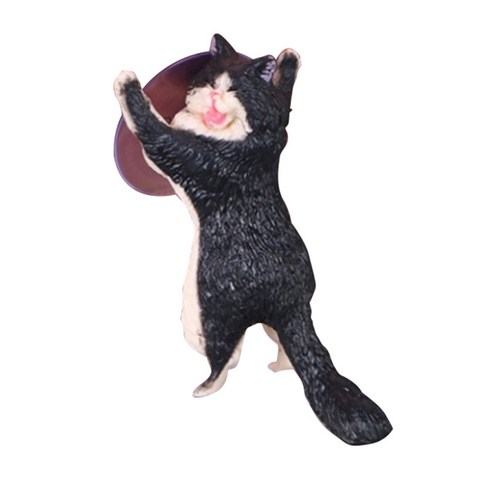 휴대 전화 태블릿 사랑스러운 선물에 적합한 전화 빨판 스탠드 범용, 블랙, 6cm, PVC