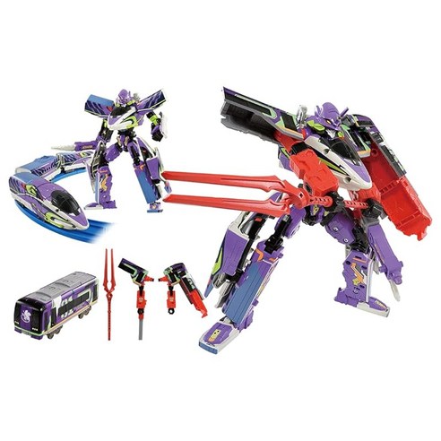 프라레일 PLARAIL 신칸센 변형 로봇 신카리온 Z 신카리온Z500 뮤스카이 TYPE EVA, 1개