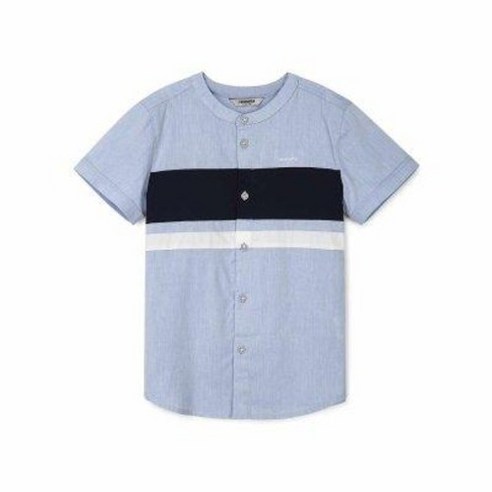 레노마키즈 남아 블럭 셔츠 여름 반팔 남방 여름 셔츠 r222