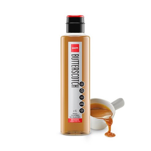 샷 시럽 버터스카치, 3개, 1000ml
