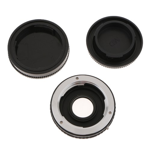 YSSHOP Minolta MD MC 렌즈 -Sony Alpha AF MA 카메라 마운트 어댑터 (유리 포함), 설명, 블랙, 금속