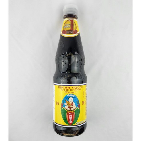 헬씨보이 씬소이소스(씨유담) 700ml Thailand Healthy Boy Thin Soy Sauce (Cyudam) 700ml
