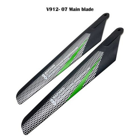 Wltoys V912 RC 헬리콥터 액세서리 블레이드 기어 브러시리스 모터 플라이바 로드 로터 헤드 캐노피 ESC 보드 서보 부품용, CHINA, Main blade