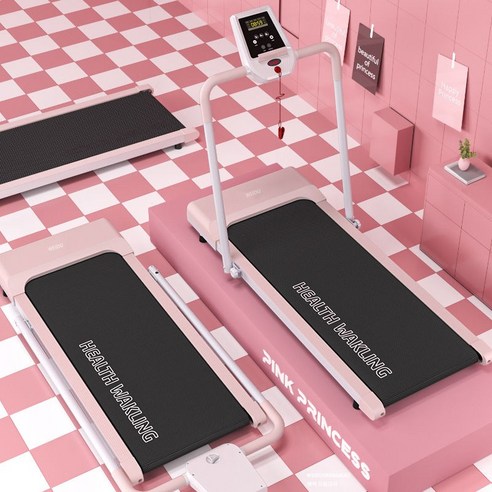 집에서의 즐거운 유산소: 두스룬 런닝머신 PINK3