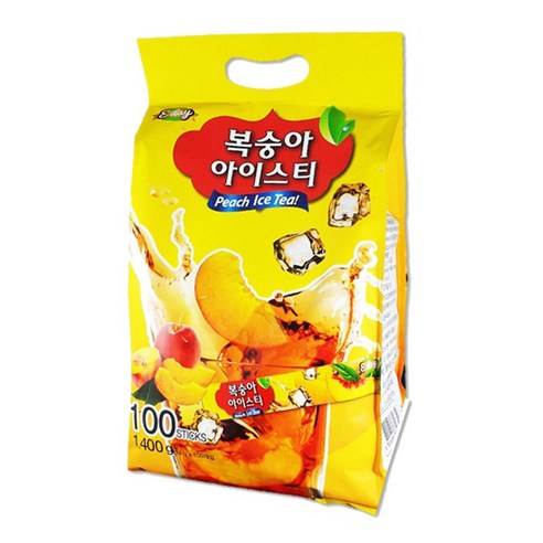 이레 복숭아 아이스티 100T x 2개