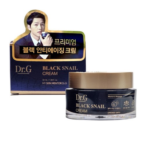 닥터지 블랙스네일 크림 50ml 브라이트닝 안티에이징, 1개